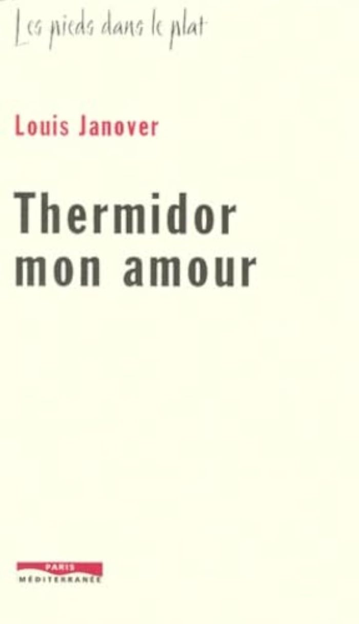 Couverture du livre « THERMIDOR MON AMOUR », librairie Les Contes Infusés à Corte