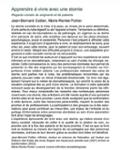 Quatrième de couverture de « Apprendre à vivre avec une stomie : Regards croisés de soignants et de patients »