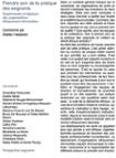 Quatrième de couverture de « Prendre soin de la pratique des soignants : expérimenter et déployer des organisations éthiquement réinventées »