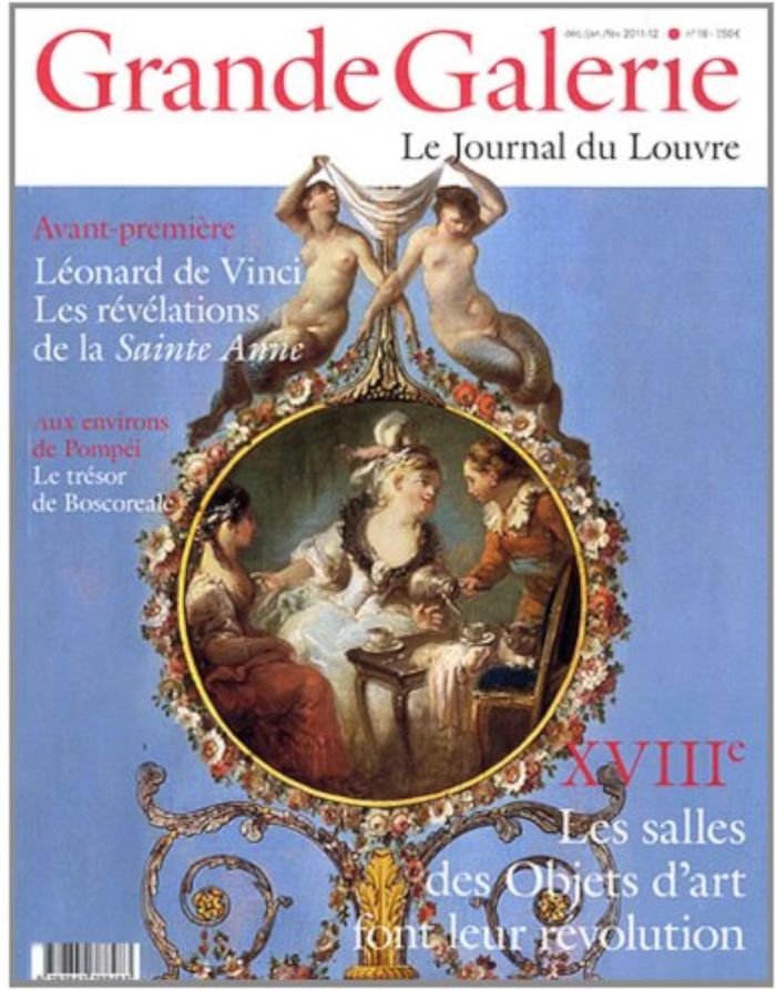 Couverture du livre « GRANDE GALERIE N 18 LE JOURNAL DU LOUVRE » de Collectif, librairie Les Contes Infusés à Corte