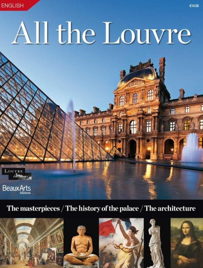 Couverture du livre « TOUT LE LOUVRE (ANG ) - THE MASTERPIECES/THE HISTORY OF THE PALACE/THE ARCHITECTURE » de Collectif, librairie Les Contes Infusés à Corte