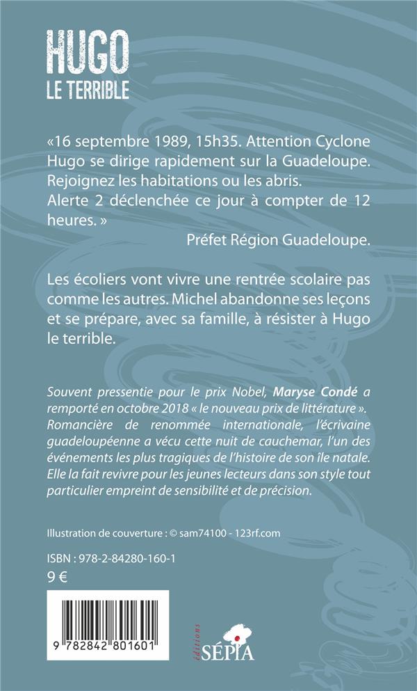 Quatrième de couverture de « Hugo le terrible »
