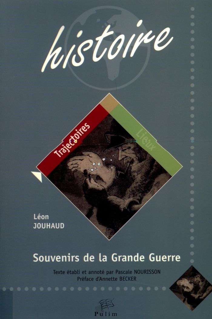 Couverture du livre « SOUVENIRS DE LA GRANDE GUERRE » de Jouhaud/becker, librairie Les Contes Infusés à Corte