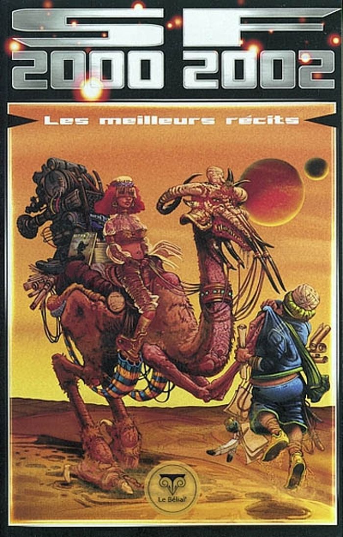 Couverture du livre « SF 2000-2002, LES MEILLEURS RECITS DE L'ANNEE » de Olivier Girard, librairie Les Contes Infusés à Corte