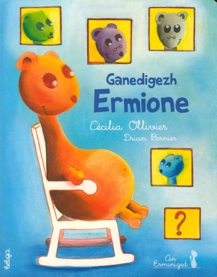 Couverture du livre « GANEDIGEZH ERMIONE » de Cecilia Ollivier, librairie Les Contes Infusés à Corte