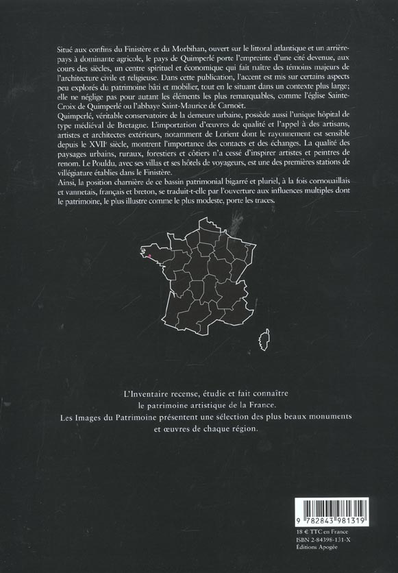 Quatrième de couverture de « CANTON DE QUIMPERLE »