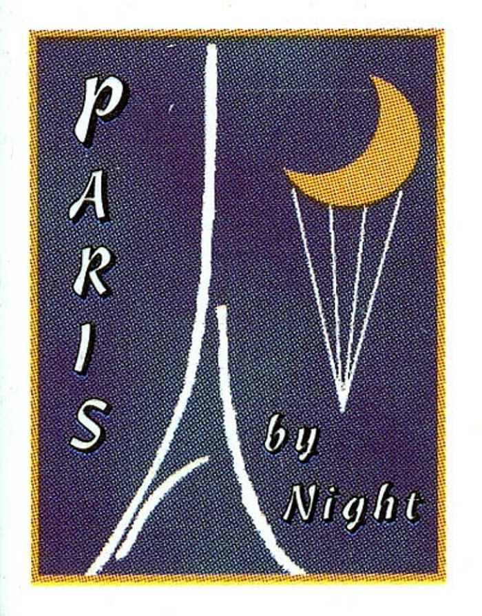 Couverture du livre « PARIS BY NIGHT MINI LIVRE COLLECTION 3/2 32 3 2 MINI BOOK » de Pilea T, librairie Les Contes Infusés à Corte