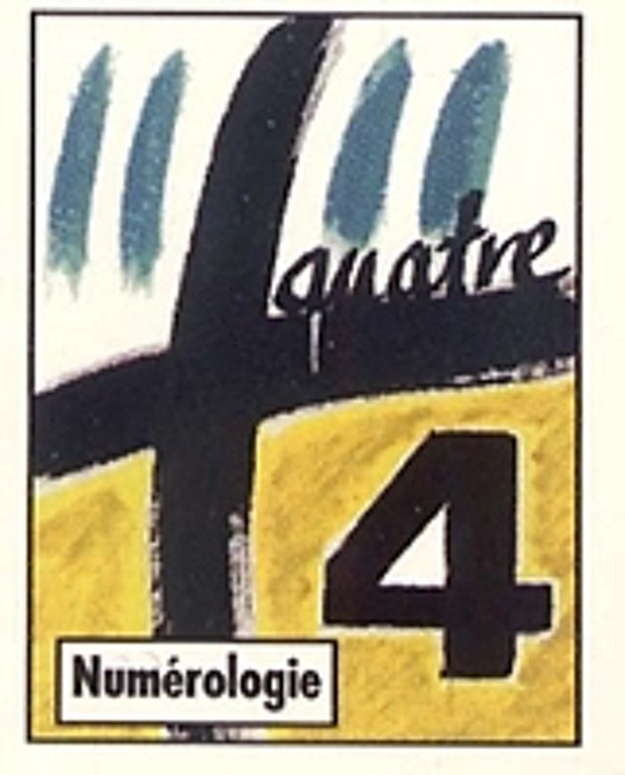 Couverture du livre « NUMEROLOGIE 4 MINI LIVRE COLLECTION 3/2 32 3 2 MINI BOOK » de Semelle Danielle, librairie Les Contes Infusés à Corte