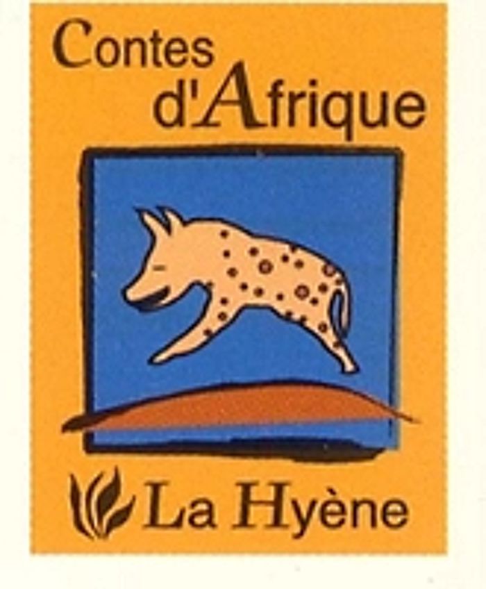 Couverture du livre « CONTES D AFRIQUE LA HYENE  MINI LIVRE COLLECTION 3/2 32 3 2 MINI BOOK » de Kersale Patrick, librairie Les Contes Infusés à Corte