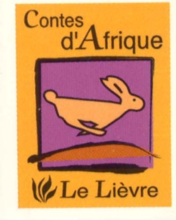 Couverture du livre « CONTES D AFRIQUE LE LIEVRE  MINI LIVRE COLLECTION 3/2 32 3 2 MINI BOOK » de Kersale Patrick, librairie Les Contes Infusés à Corte