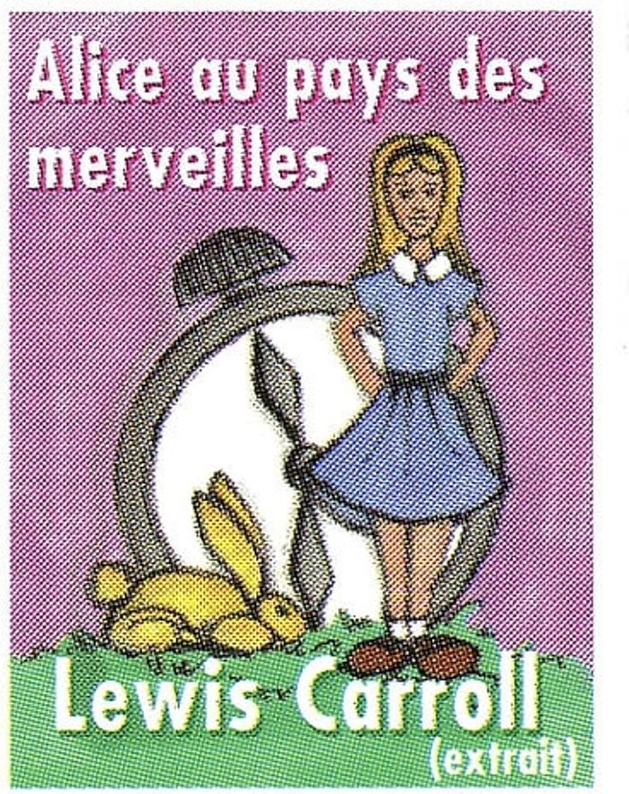 Couverture du livre « ALICE AU PAYS DES MERVEILLES MINI-LIVRE COLLECTION 3/2 », librairie Les Contes Infusés à Corte
