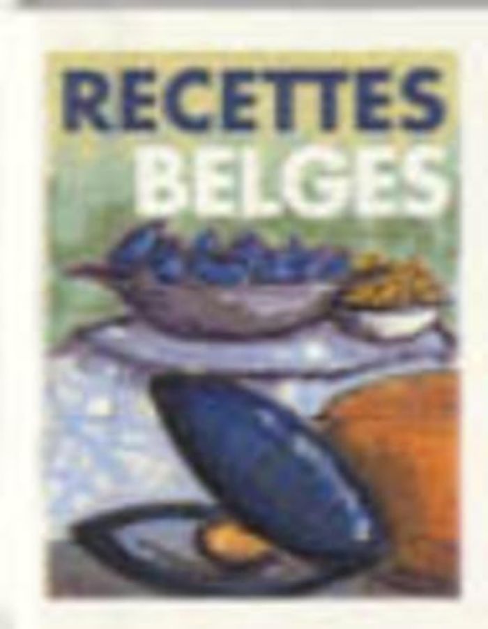 Couverture du livre « LES RECETTES BELGES MINI LIVRE COLLECTION 3/2 » de Pilea Tom, librairie Les Contes Infusés à Corte