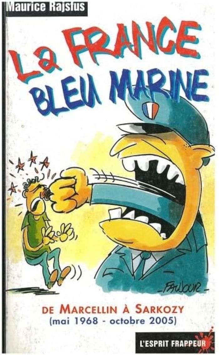 Couverture du livre « LA FRANCE BLEU MARINE », librairie Les Contes Infusés à Corte