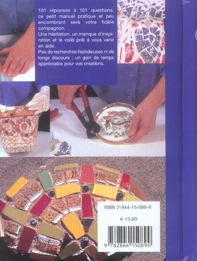 Quatrième de couverture de « 101 ASTUCES MOSAIQUE »
