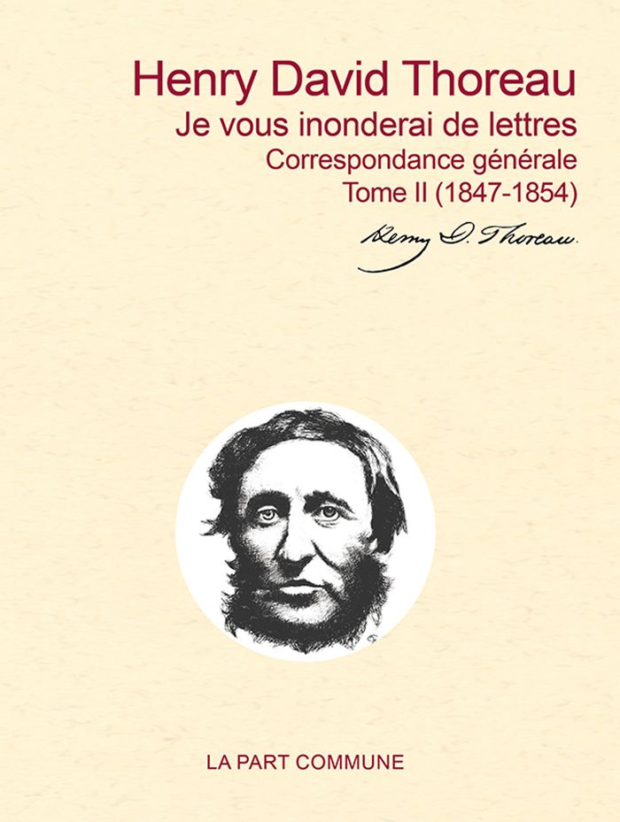 Couverture du livre « J'écris comme ça, au petit bonheur : 1847-1854 » de Henry David Thoreau, librairie Les Contes Infusés à Corte