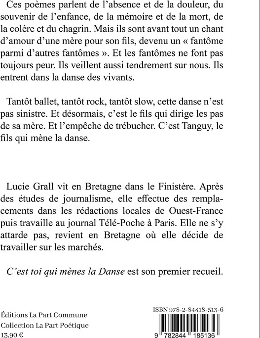 Quatrième de couverture de « C'est toi qui mènes la danse »