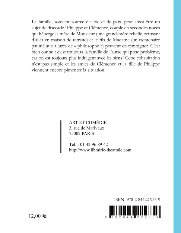 Quatrième de couverture de « LA COUTURIERE »