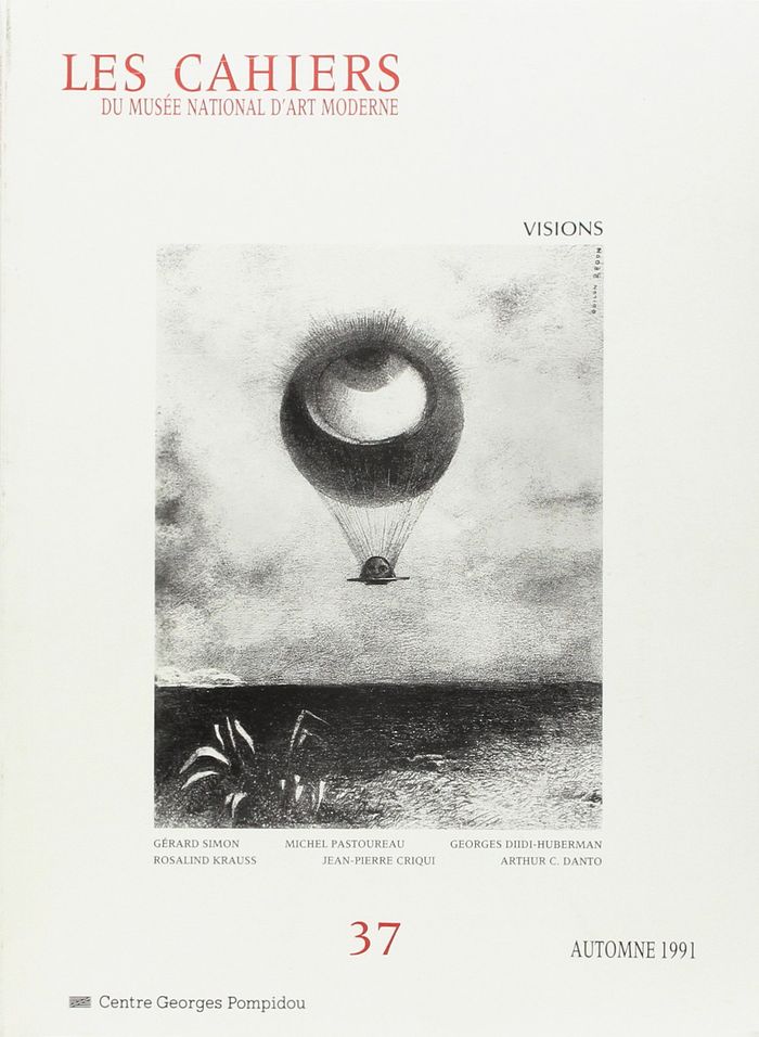 Couverture du livre « CAHIERS DU MUSEE NATIONAL D'ART MODERNE N 37 AUTOMNE 1991 » de Collectif, librairie Les Contes Infusés à Corte