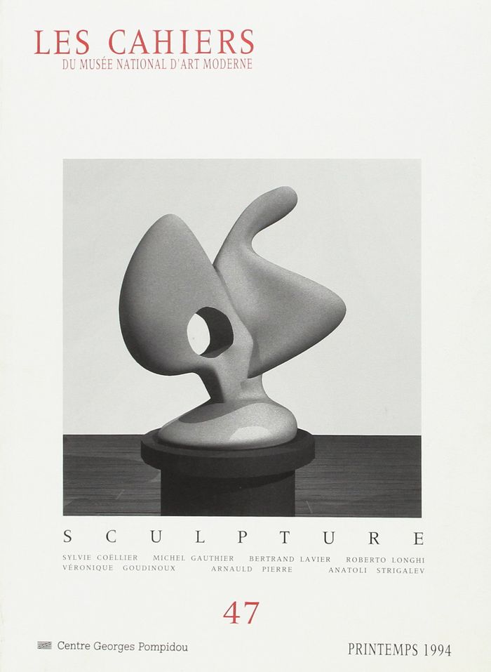 Couverture du livre « CAHIERS DU MUSEE NATIONAL D'ART MODERNE N 47 PRINTEMPS 1994 » de Collectif, librairie Les Contes Infusés à Corte