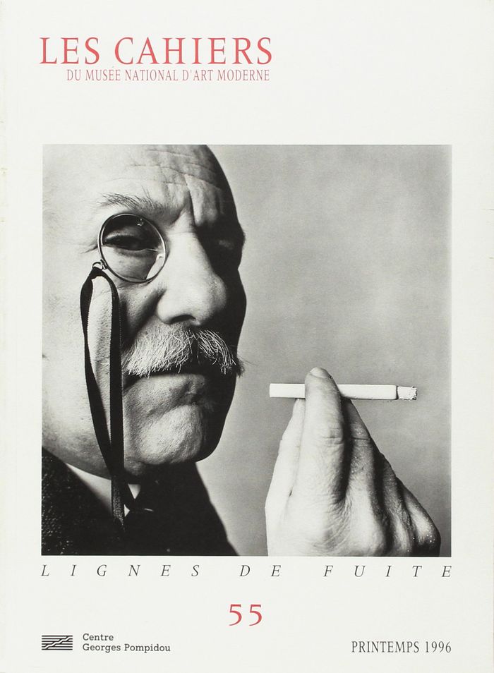 Couverture du livre « CAHIERS DU MUSEE NATIONAL D'ART MODERNE N 55 PRINTEMPS 1996 » de Collectif, librairie Les Contes Infusés à Corte