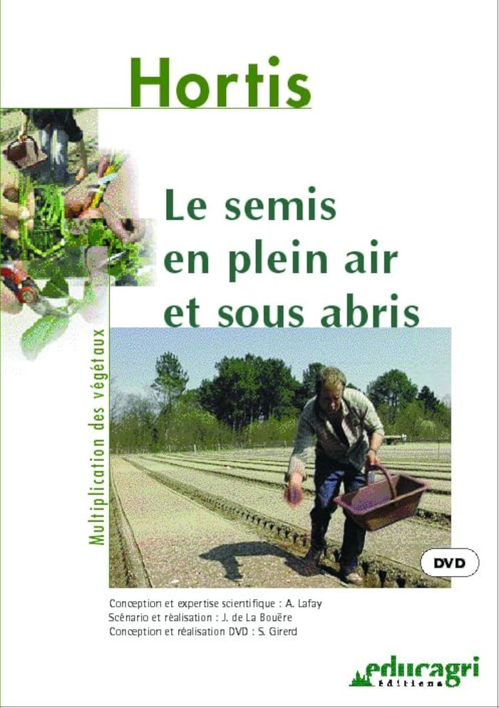 Couverture du livre « SEMIS EN PLEIN AIR ET SOUS ABRIS (LE) » de Lafay, librairie Les Contes Infusés à Corte