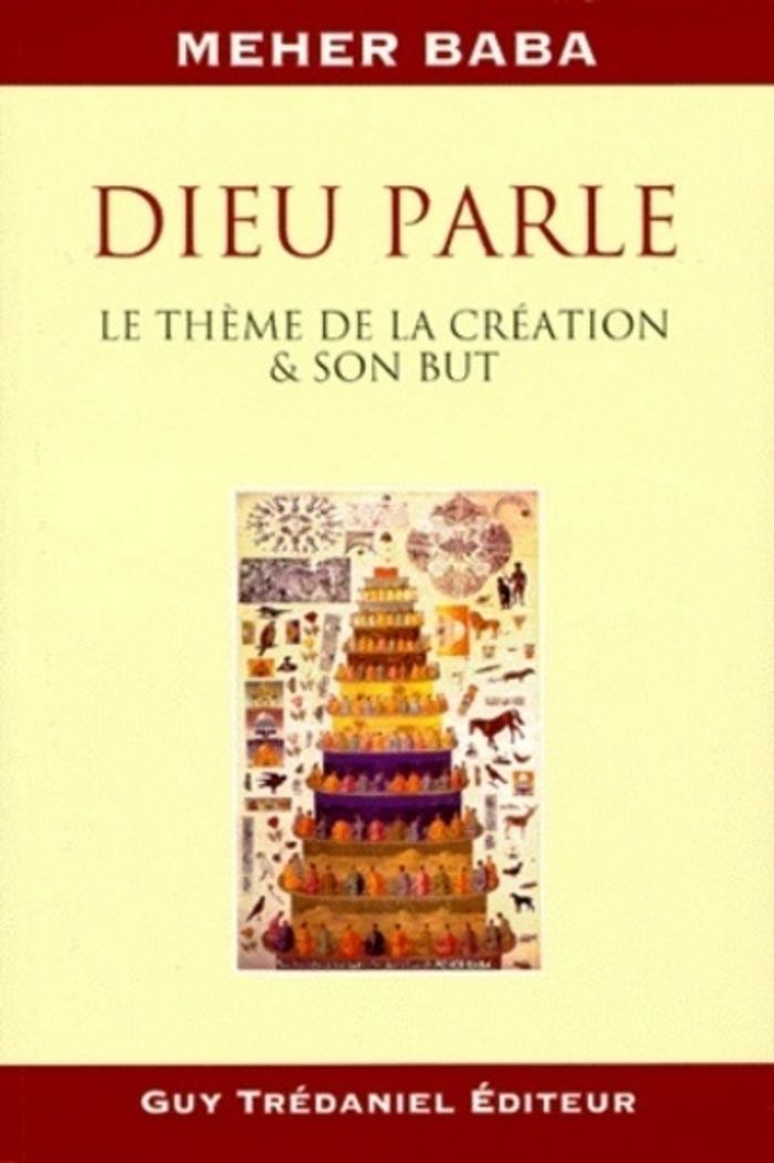 Couverture du livre « DIEU PARLE - LE THEME DE LA CREATION ET SON BUT » de Baba/lemetais, librairie Les Contes Infusés à Corte