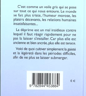 Quatrième de couverture de « 81 FACONS DE SORTIR DE LA DEPRIME »