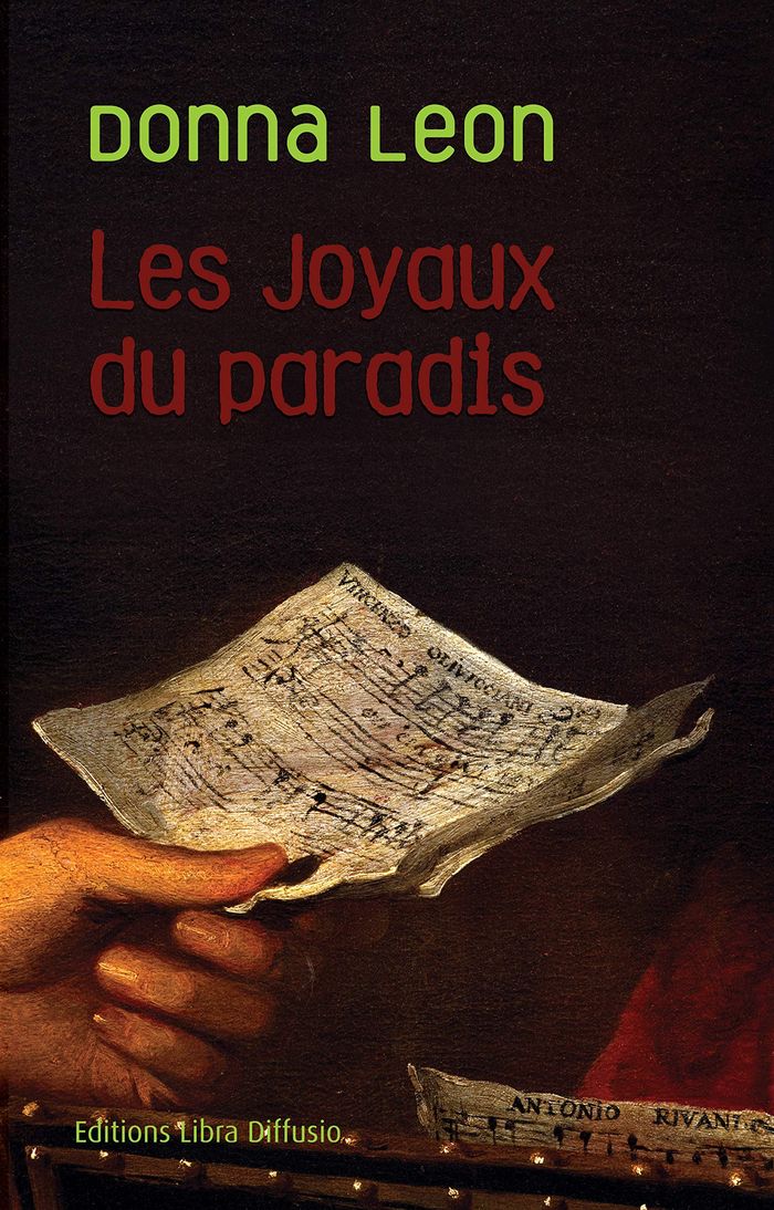 Couverture du livre « Les joyaux du paradis : roman » de Donna Leon, librairie Les Contes Infusés à Corte