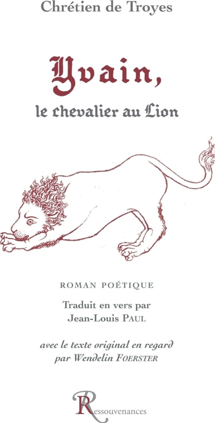 Couverture du livre « Yvain, le chevalier au lion » de Chrétien de Troyes, librairie Les Contes Infusés à Corte