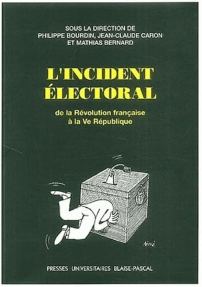 Couverture du livre « INCIDENT ELECTORAL », librairie Les Contes Infusés à Corte