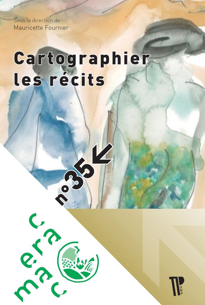 Couverture du livre « CARTOGRAPHIER LES RECITS » de Mauricette Fournier, librairie Les Contes Infusés à Corte