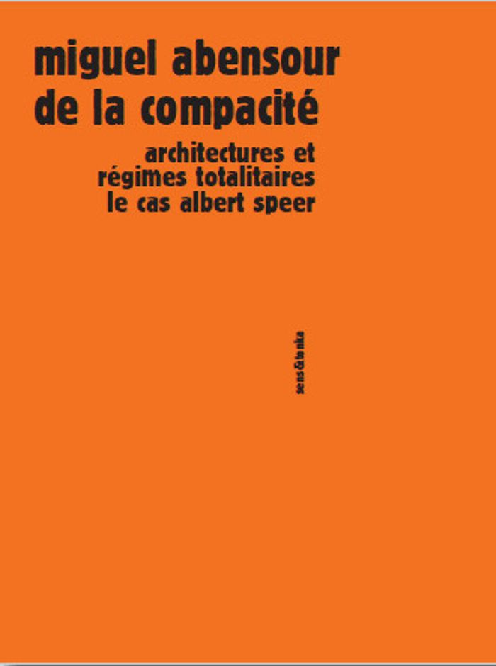 Couverture du livre « DE LA COMPACITE » de Abensour/miguel, librairie Les Contes Infusés à Corte