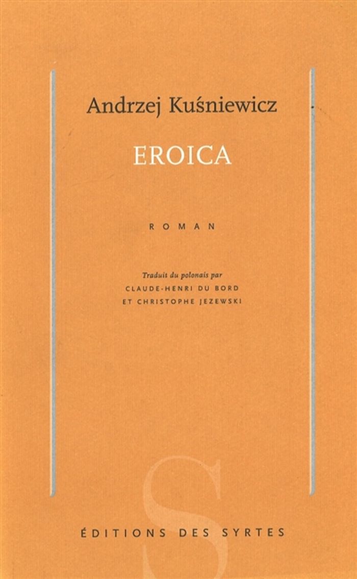Couverture du livre « EROICA ROMAN », librairie Les Contes Infusés à Corte