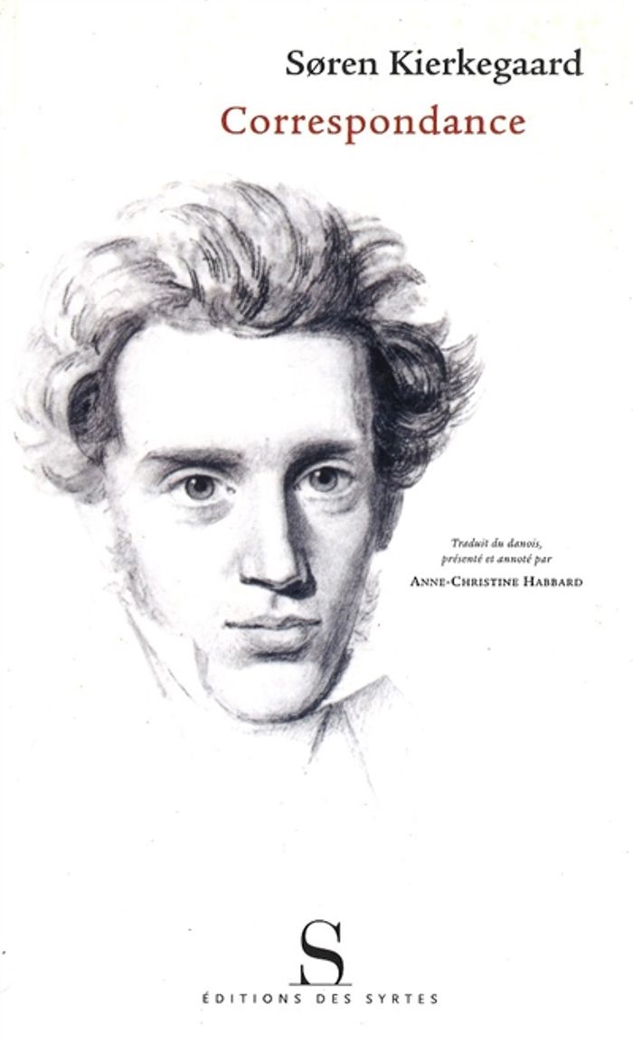 Couverture du livre « CORRESPONDANCE » de Soren Kierkegaard, librairie Les Contes Infusés à Corte