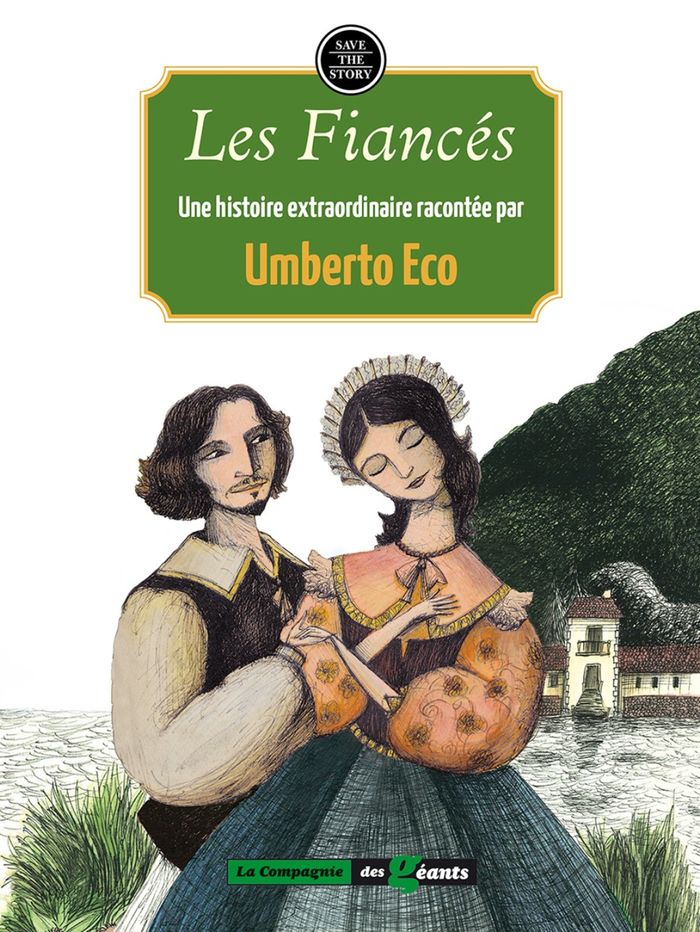 Couverture du livre « Les fiancés » de Umberto Eco, librairie Les Contes Infusés à Corte