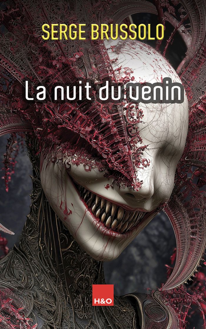 Couverture du livre « La nuit du venin » de Serge Brussolo, librairie Les Contes Infusés à Corte