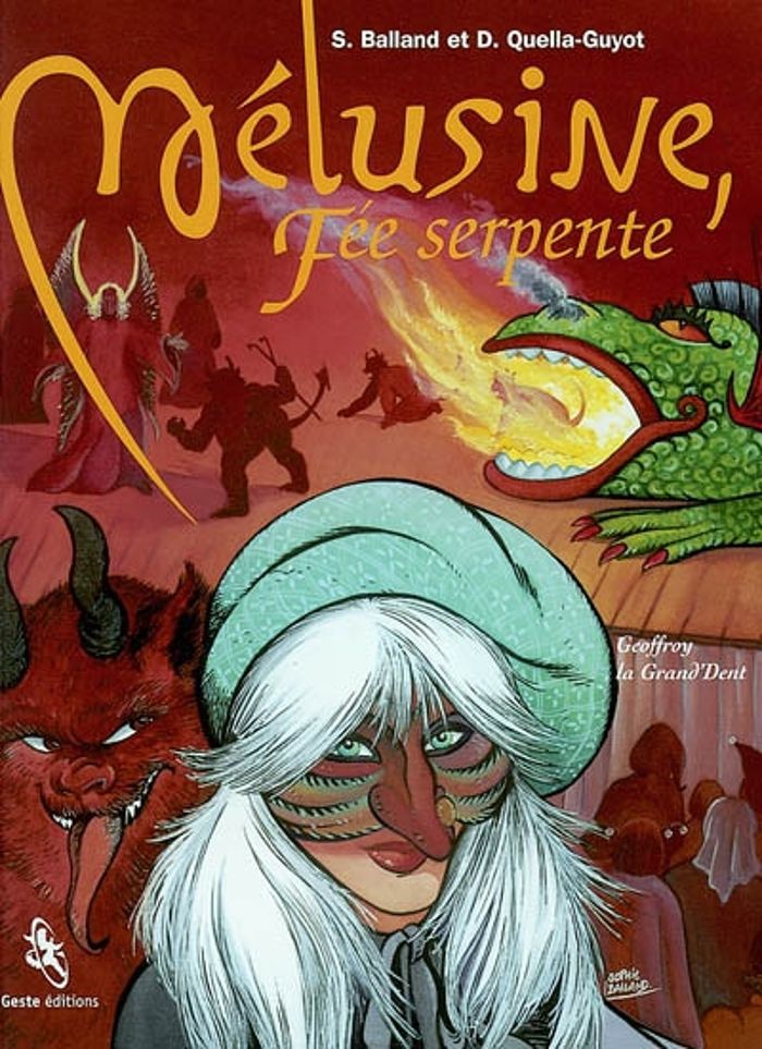 Couverture du livre « MELUSINE FEE SERPENTE TII », librairie Les Contes Infusés à Corte