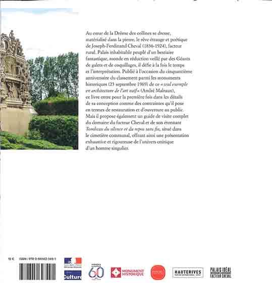 Quatrième de couverture de « LE PALAIS IDEAL DU FACTEUR CHEVAL - HAUTERIVES »