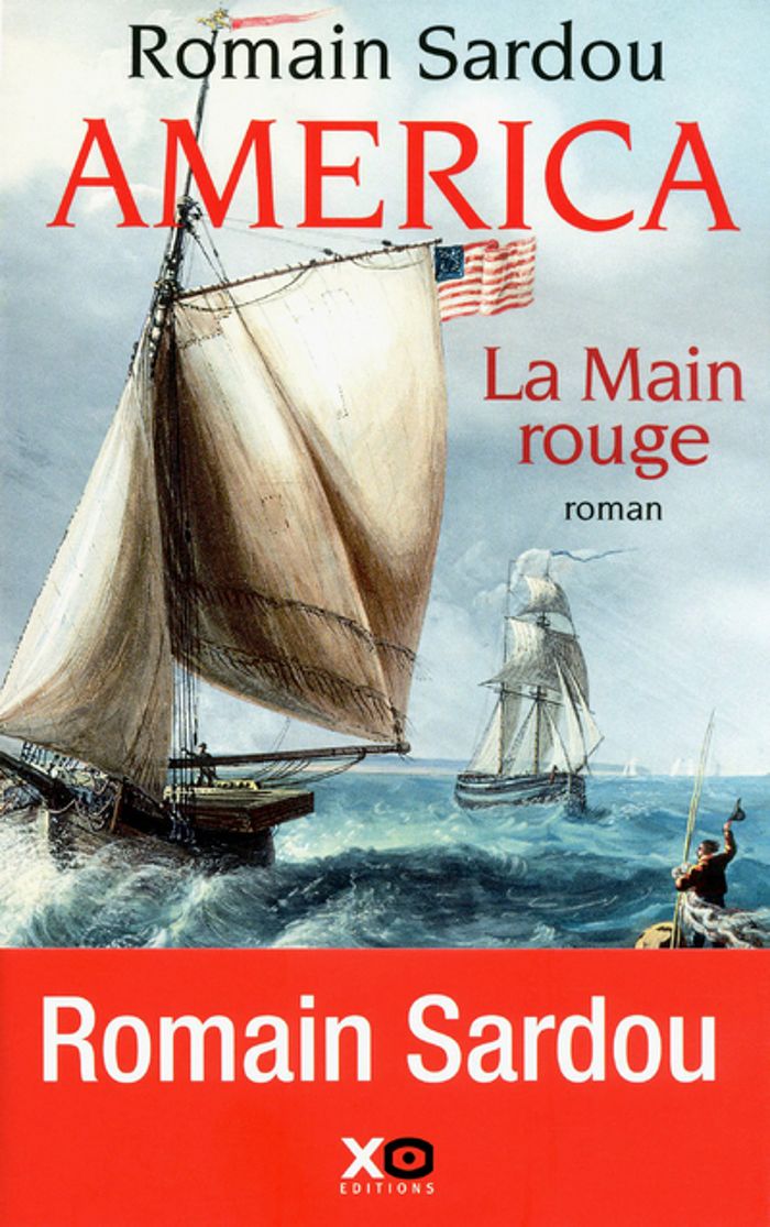 Couverture du livre « La main rouge : roman » de Romain Sardou, librairie Les Contes Infusés à Corte