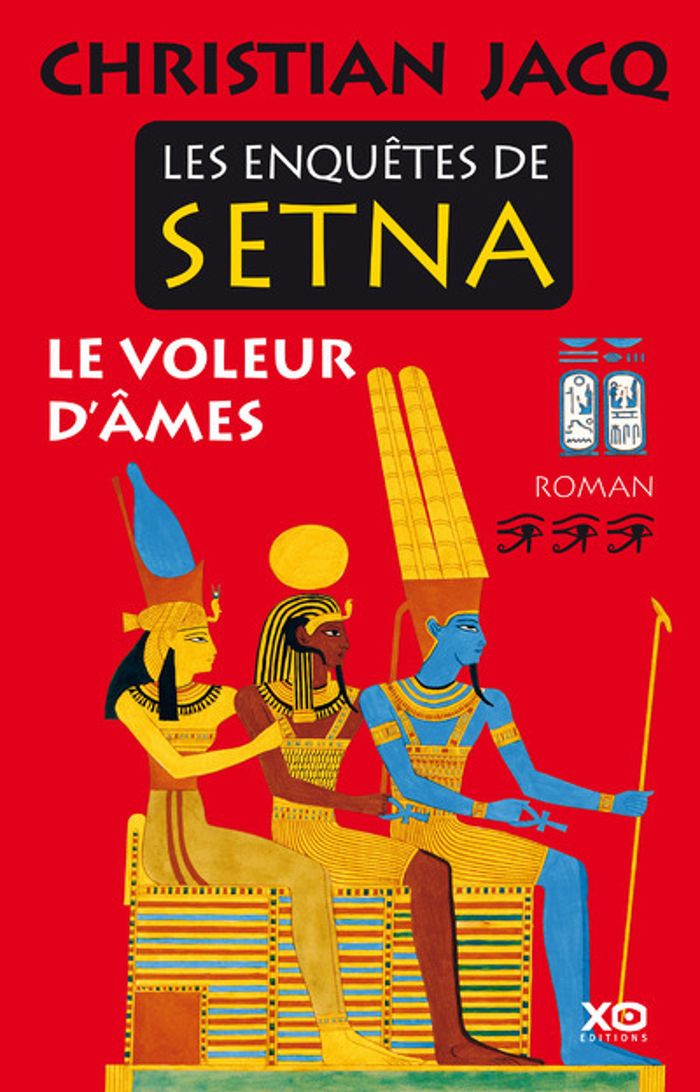 Couverture du livre « Le voleur d'âmes : roman » de Christian Jacq, librairie Les Contes Infusés à Corte
