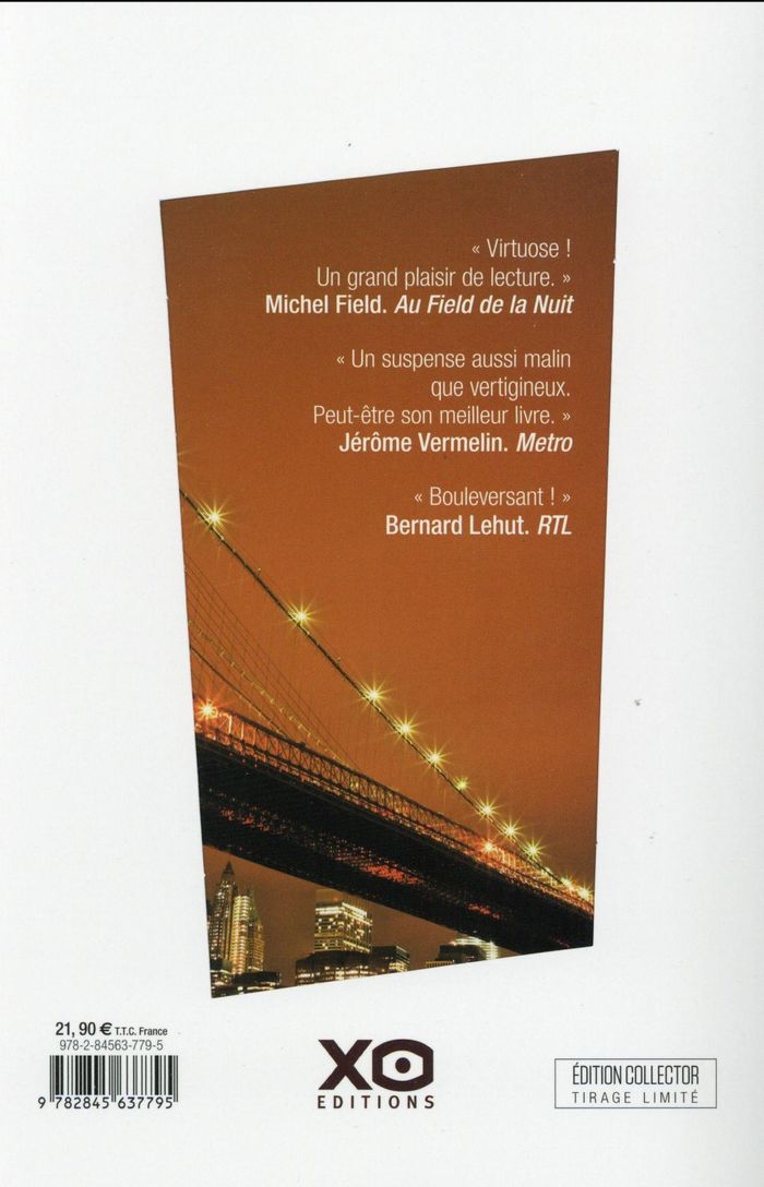 Quatrième de couverture de « L'instant présent : roman »