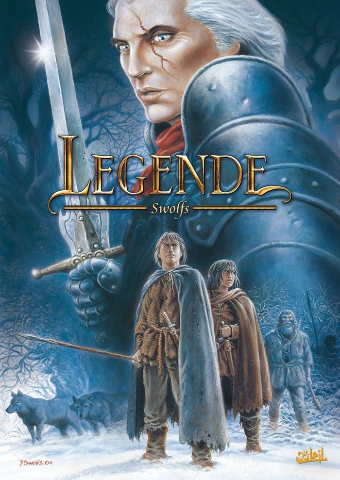 Couverture du livre « LEGENDE T02 - LES FORETS PROFONDES N&B - VOL02 » de Yves Swolfs, librairie Les Contes Infusés à Corte