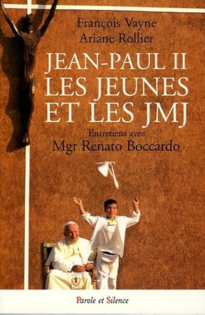 Couverture du livre « JEAN-PAUL II, LES JEUNES ET LES JMJ » de Francois Vayne, librairie Les Contes Infusés à Corte