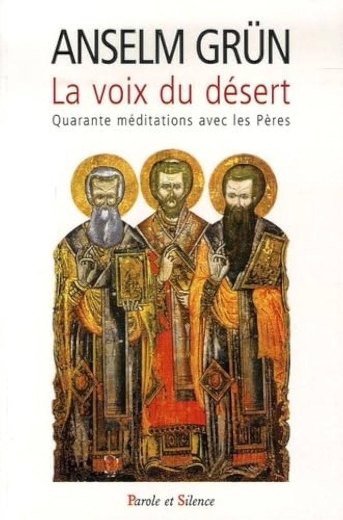 Couverture du livre « VOIX DU DESERT (LA) » de Anselm Grun, librairie Les Contes Infusés à Corte