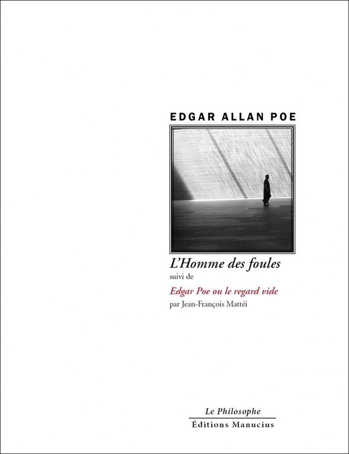 Couverture du livre « L'homme des foules » de Edgar Allan Poe, librairie Les Contes Infusés à Corte