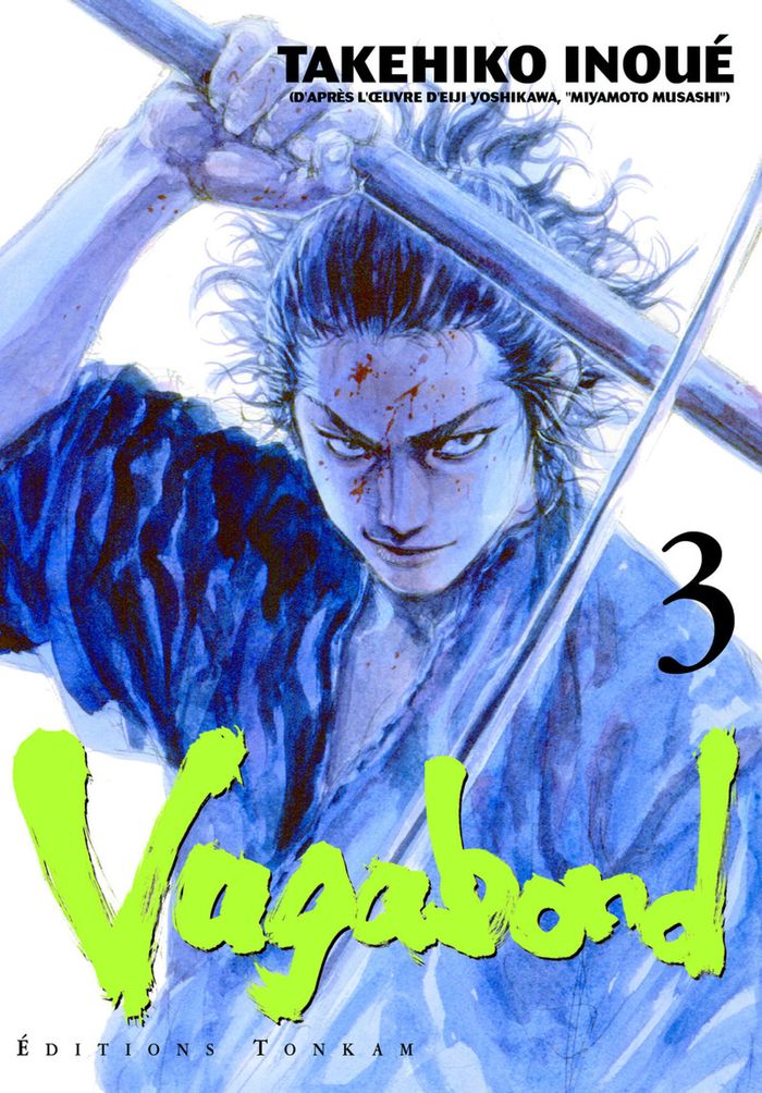 Couverture du livre « VAGABOND T03 - VOL03 » de Takehiko Inoue, librairie Les Contes Infusés à Corte
