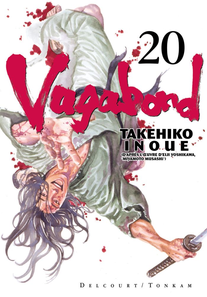 Couverture du livre « Vagabond » de Takehiko Inoue, librairie Les Contes Infusés à Corte