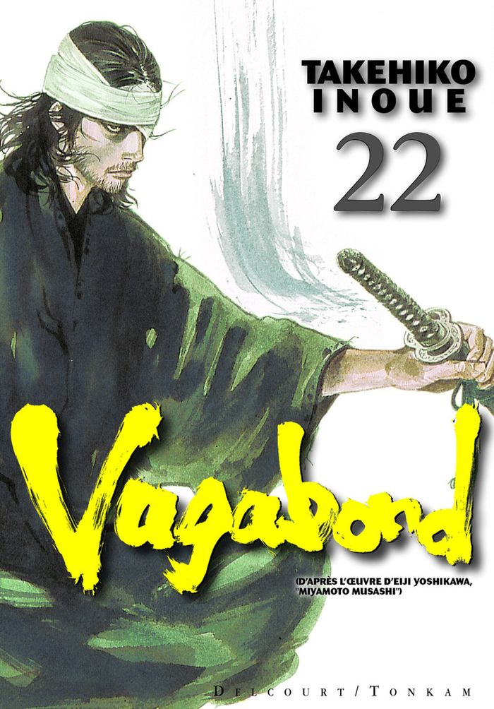 Couverture du livre « Vagabond » de Takehiko Inoue, librairie Les Contes Infusés à Corte