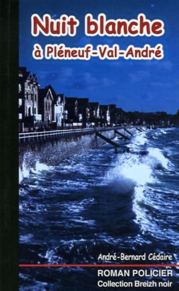 Couverture du livre « NUIT BLANCHE A PLENEUF-VAL-ANDRE » de Cedaire A B., librairie Les Contes Infusés à Corte