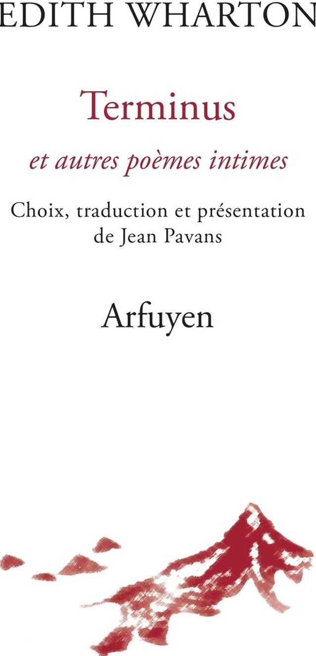 Couverture du livre « Terminus : et autres poèmes intimes » de Edith Wharton, librairie Les Contes Infusés à Corte